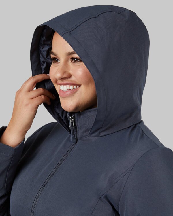 WOMEN'S SOFT TECH DOWN HOODED JACKET